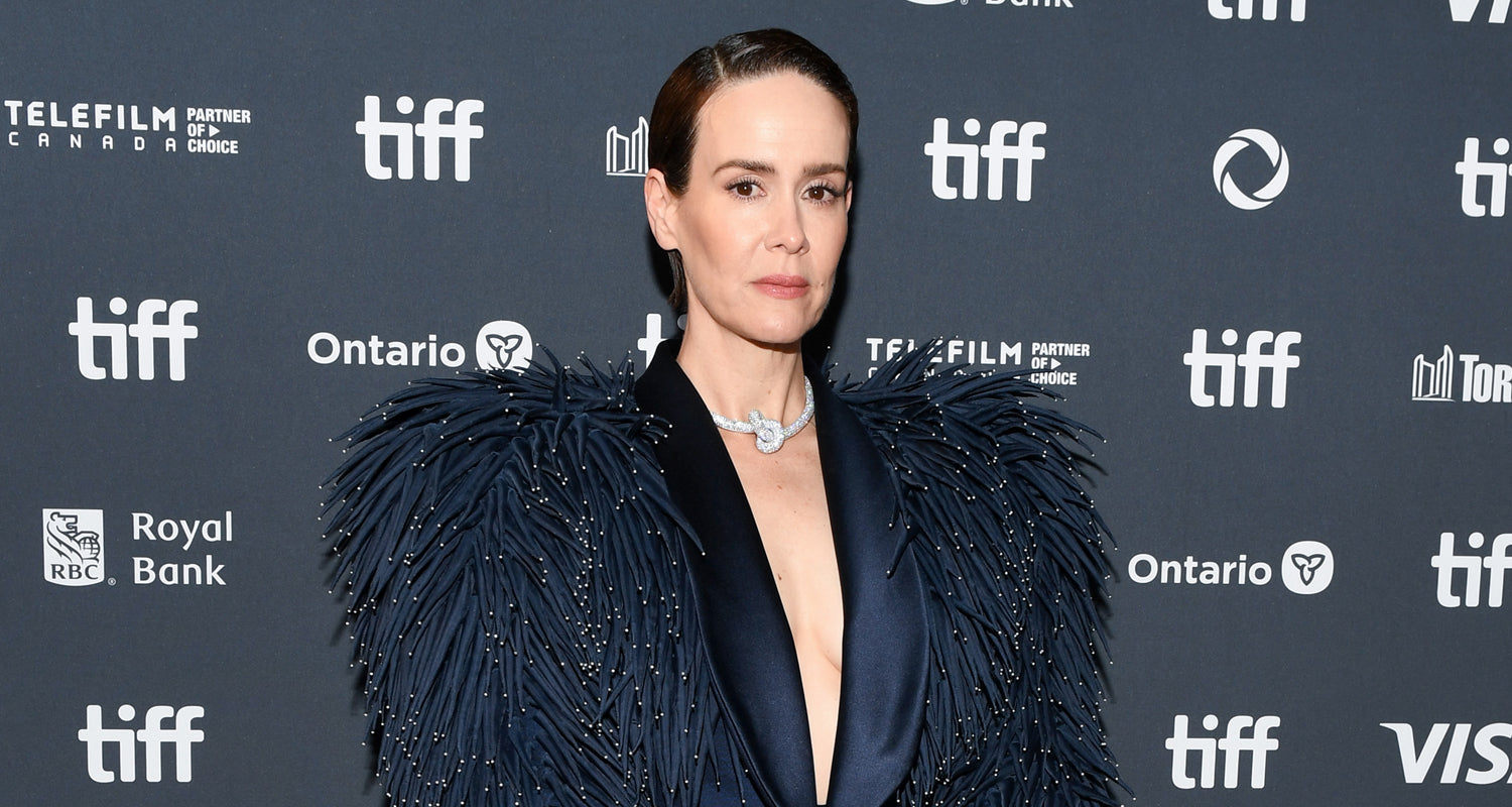 Sarah Paulson wore the exclusive Legacy Knot Necklace at TIFF