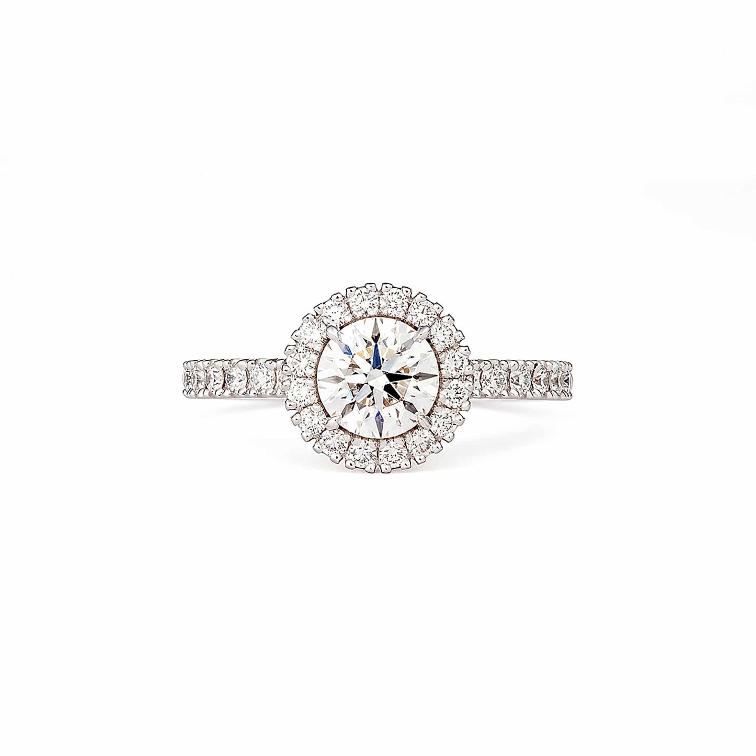 Carmosé Classic Engagement Ring Pave