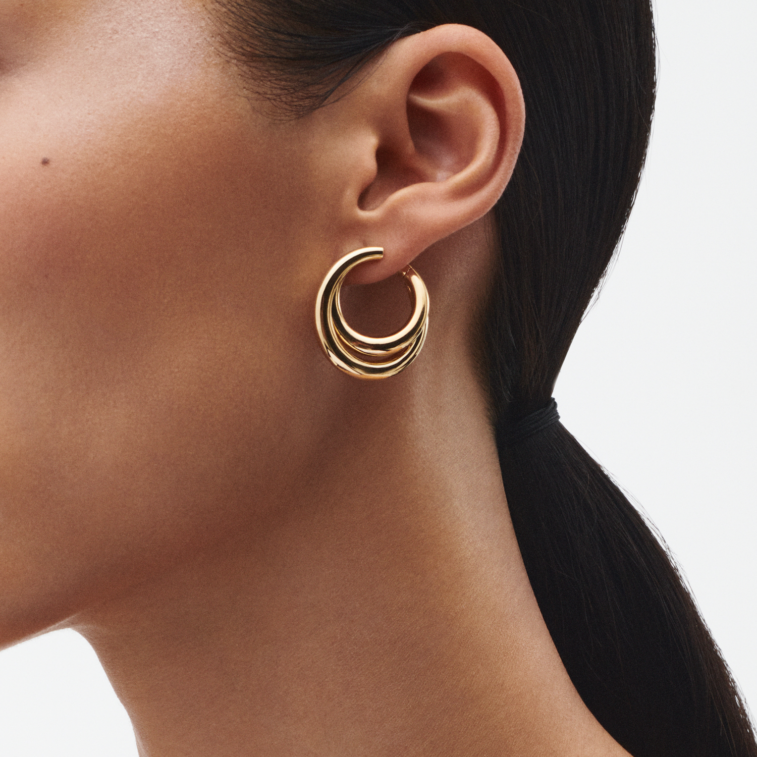 Infinity Loop Earrings Medium