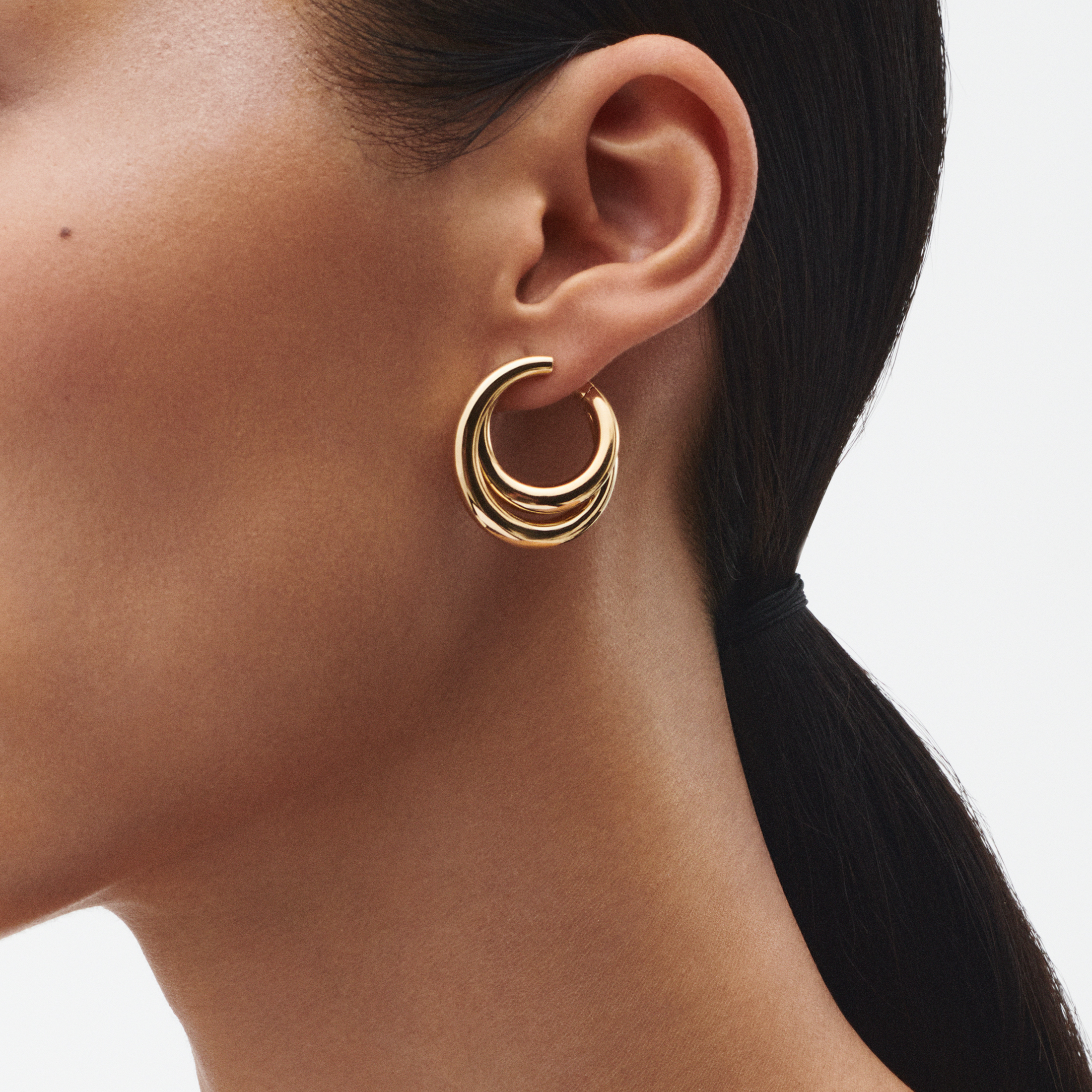 Infinity Loop Earrings Medium