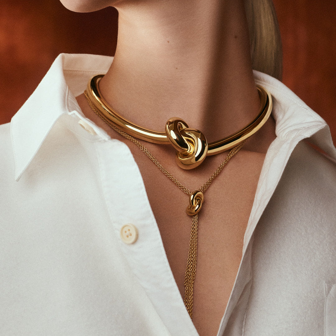 Legacy Knot Necklace Tassel