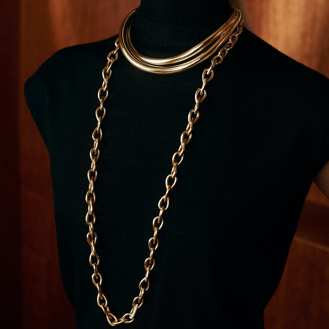 Drop Link Collier