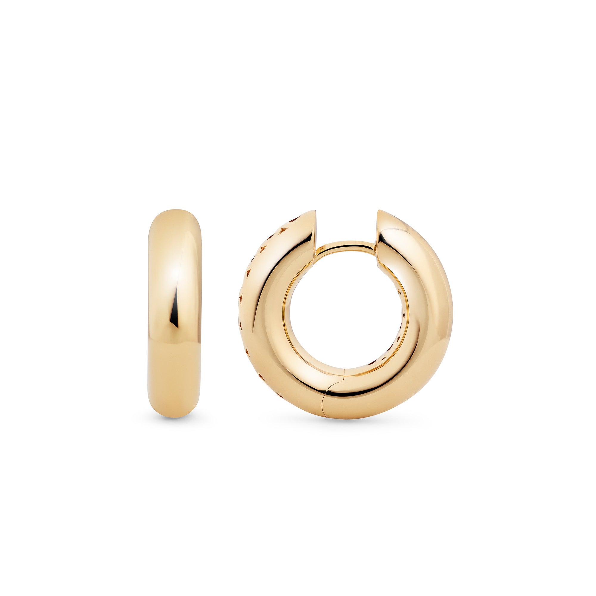 NY66 Creole Earrings Medium