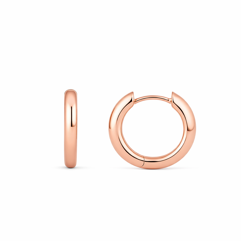 Classic Creole Earrings 15mm