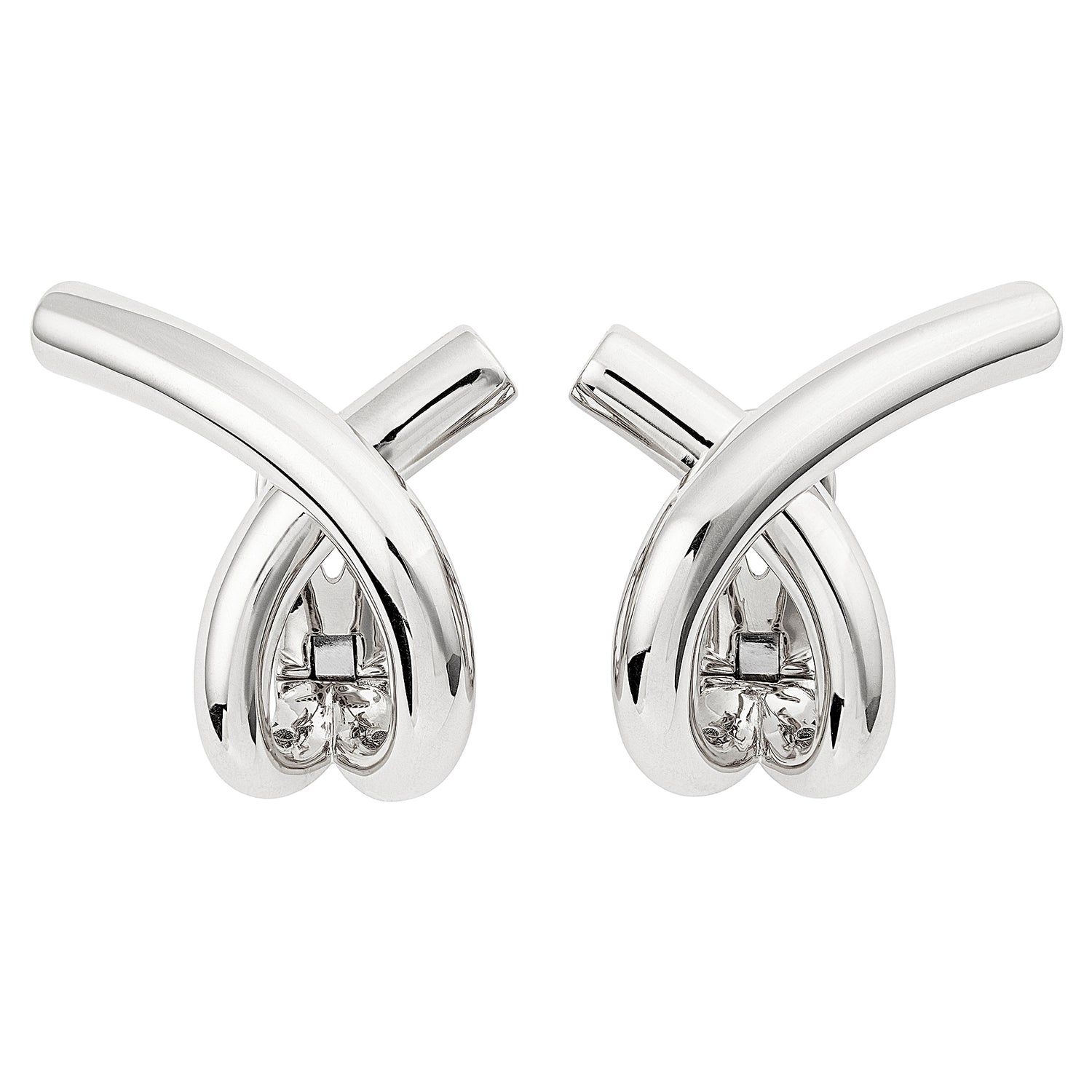 Cross Loop Earrings