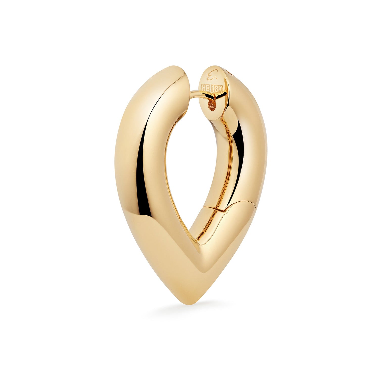 Drop Link Earrings Big