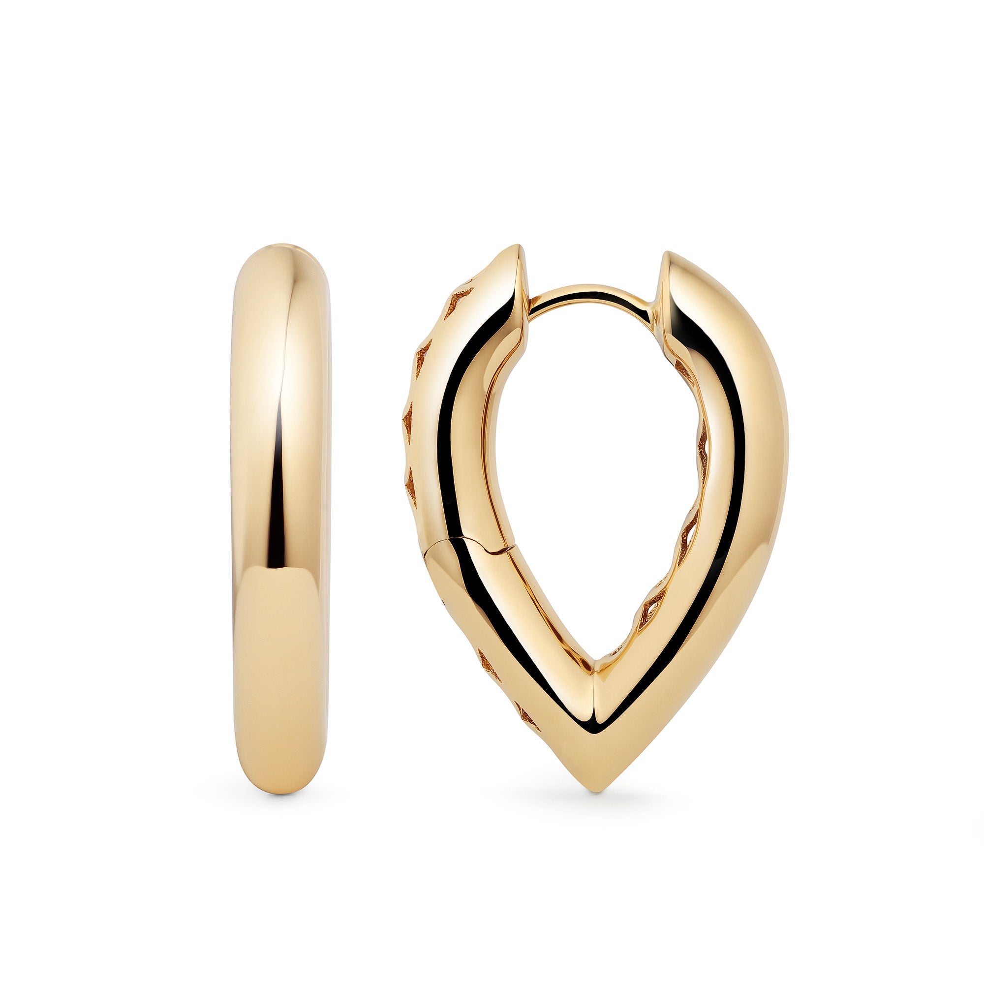 Drop Link Earrings Medium