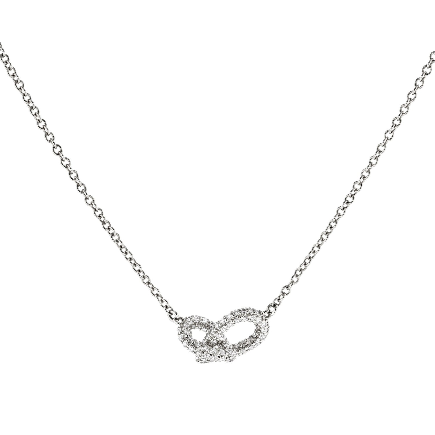 Drop Link Pendant Full Pavé