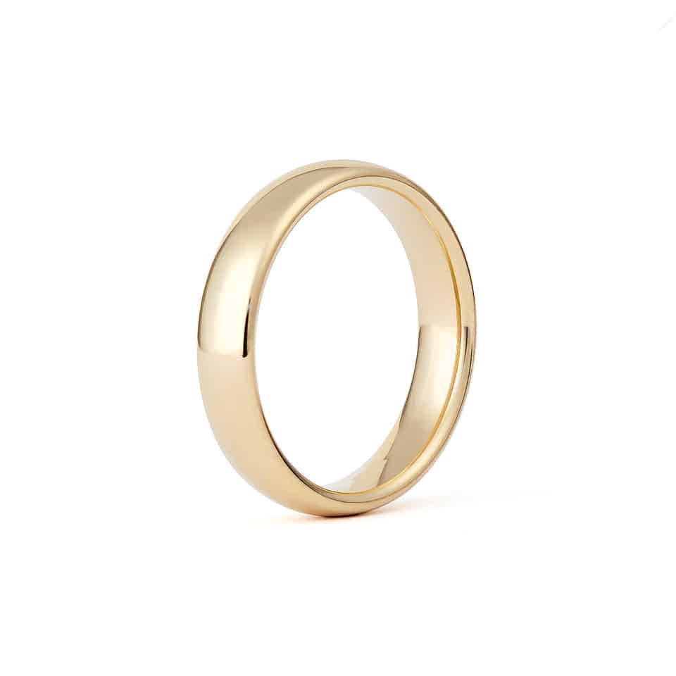 Ellipse Plain Wedding Band
