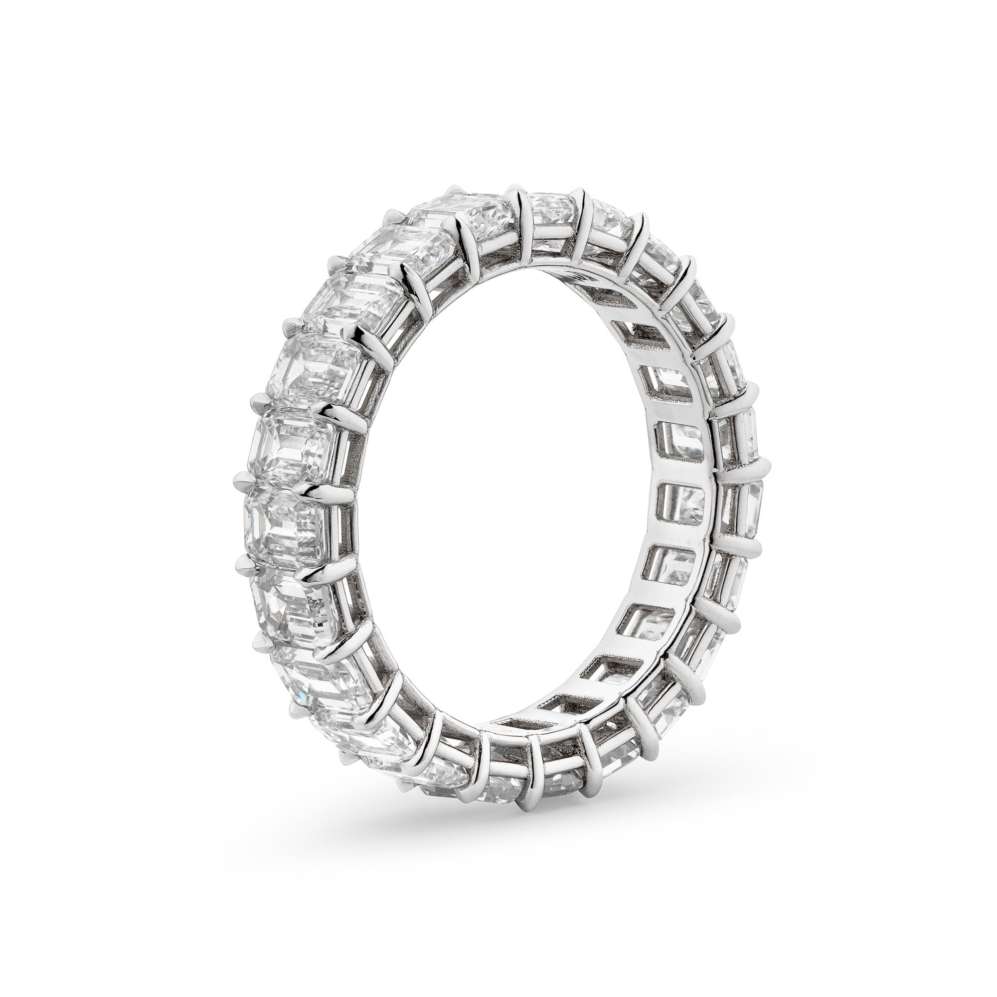 Eternity Collection Emerald Wedding Band