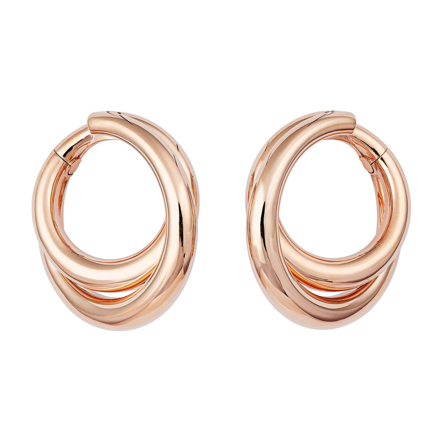 Infinity Loop Earrings Big