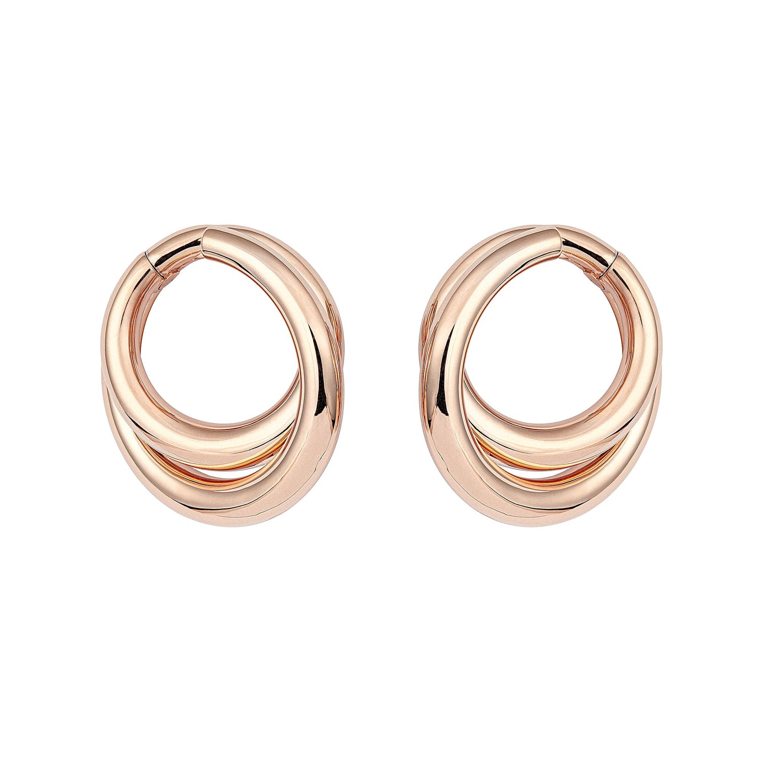 Infinity Loop Earrings Medium