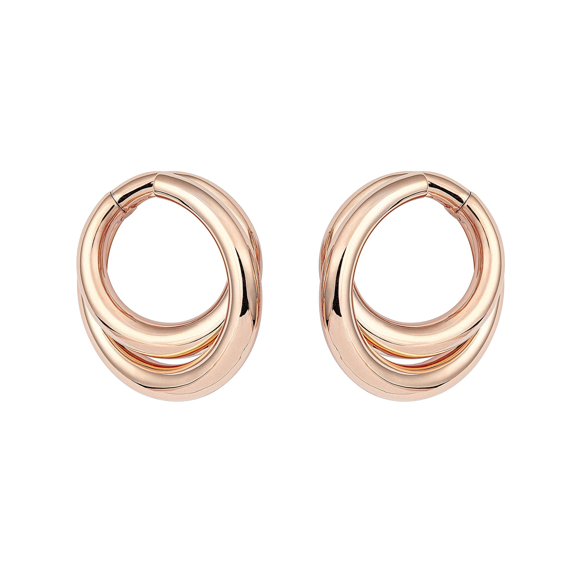 Infinity Loop Earrings Medium