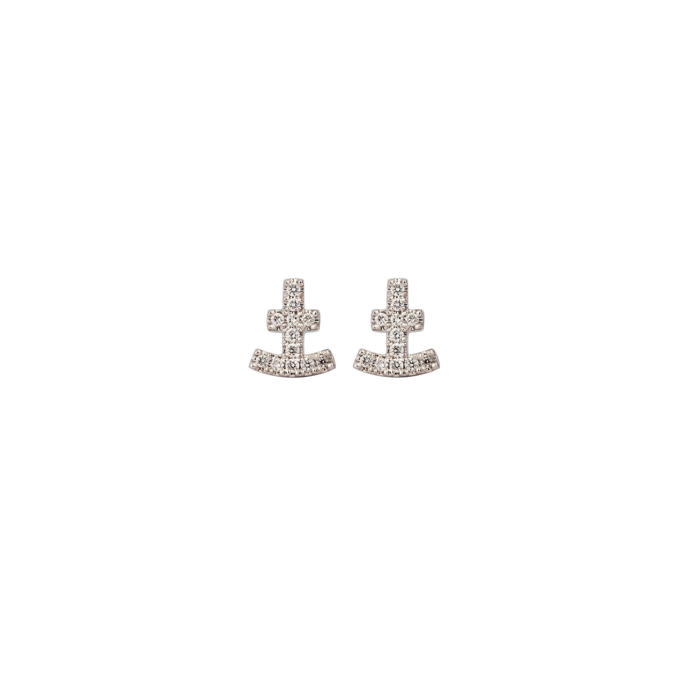 Petit Anchor Earrings