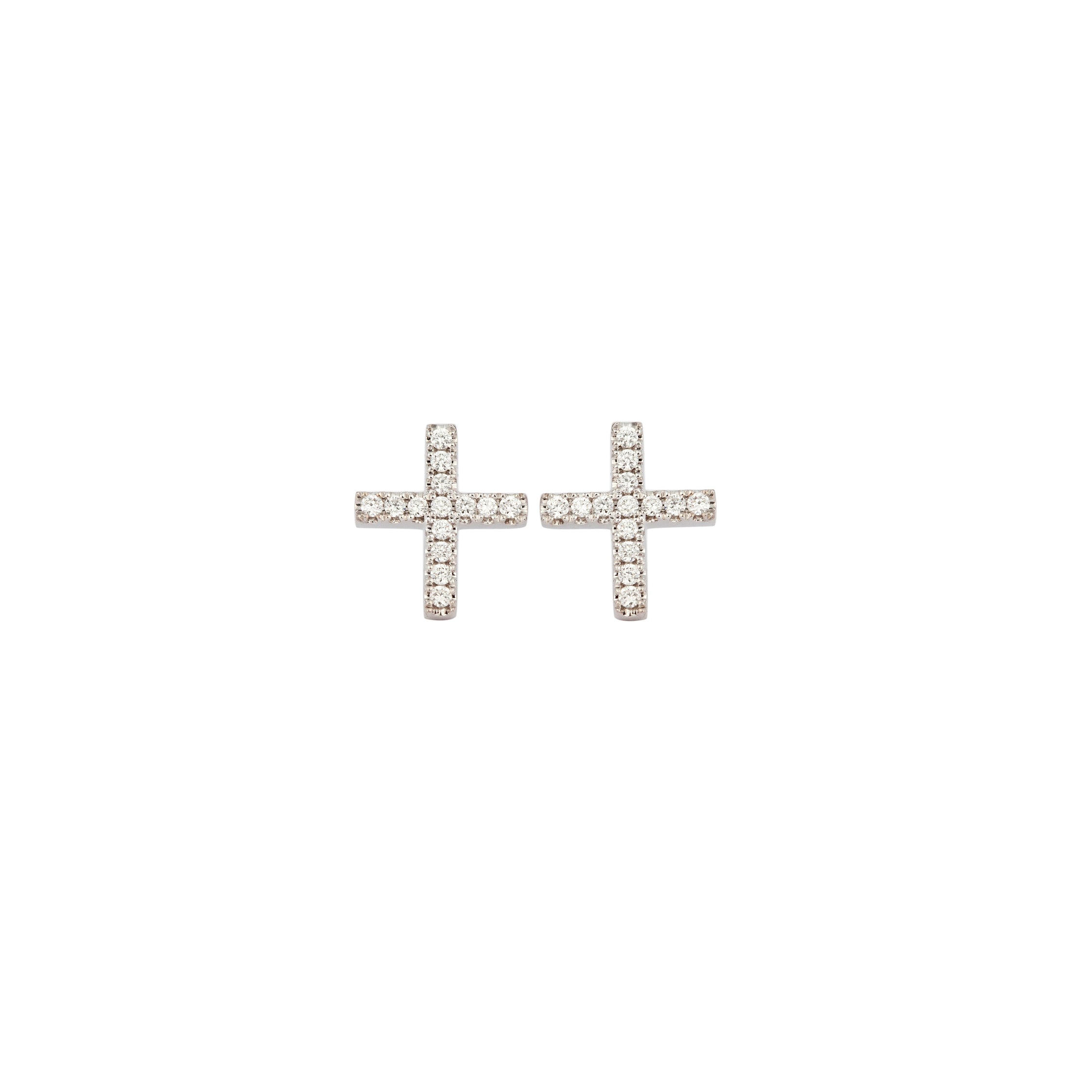 Petit Cross Earrings