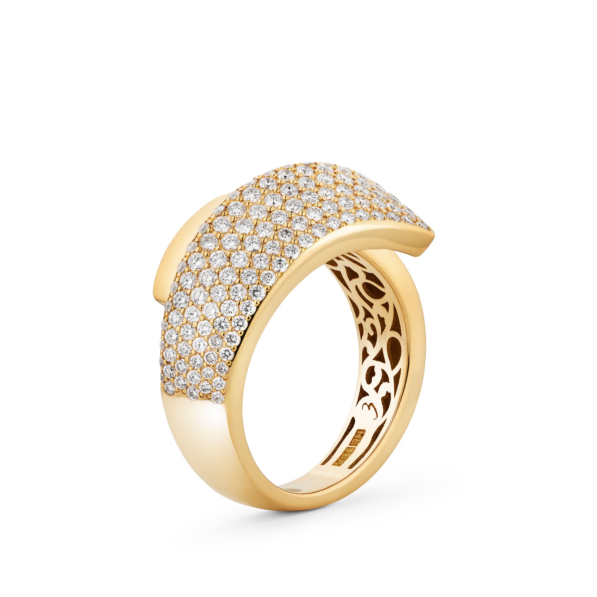 Divino Ring Medium Pavé