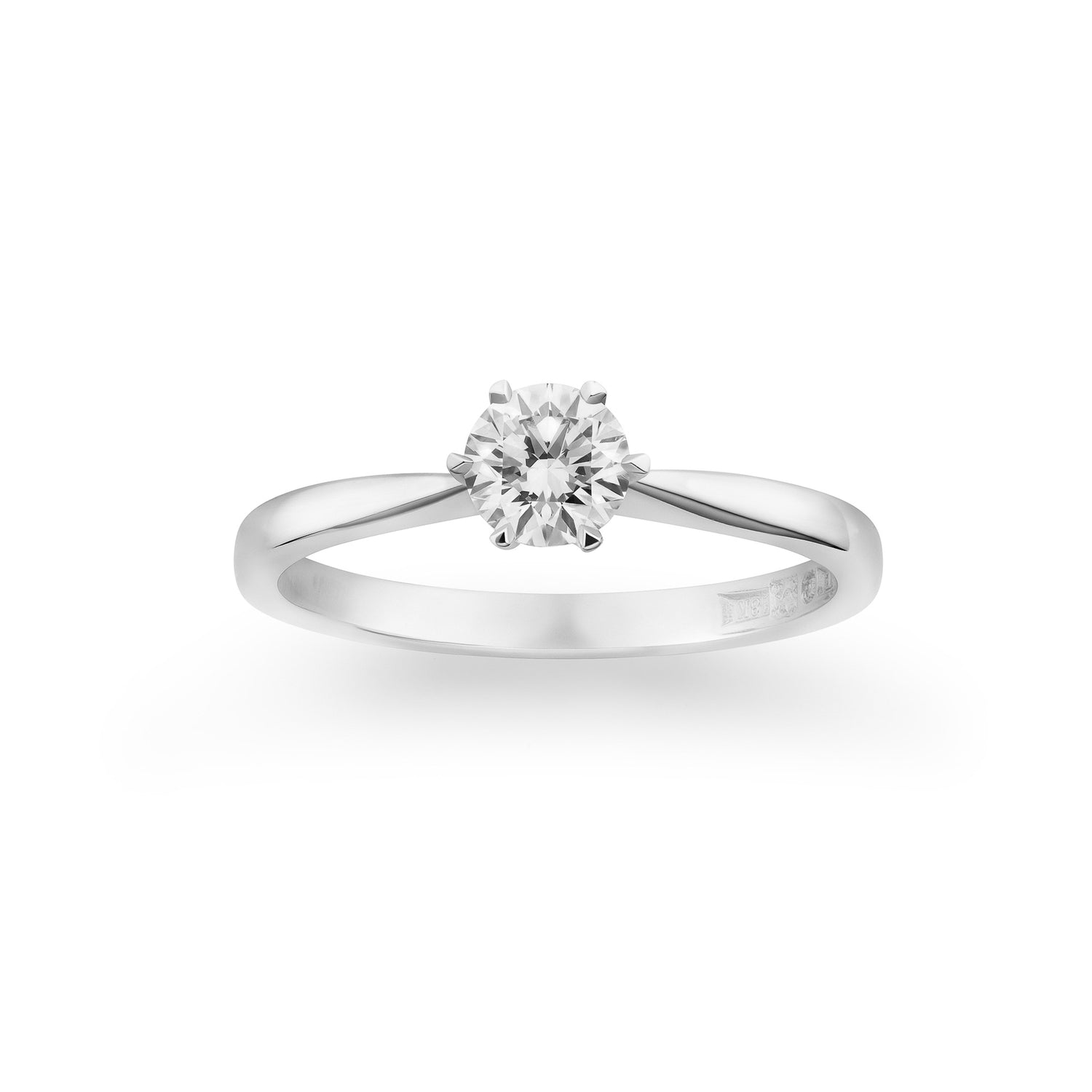 Slim Classic Engagement Ring