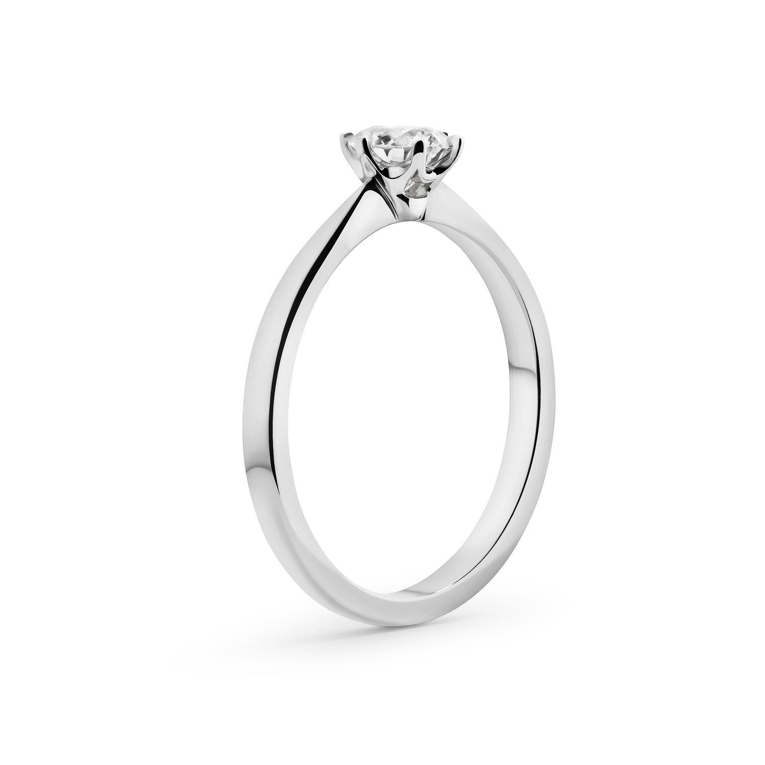 Slim Classic Engagement Ring