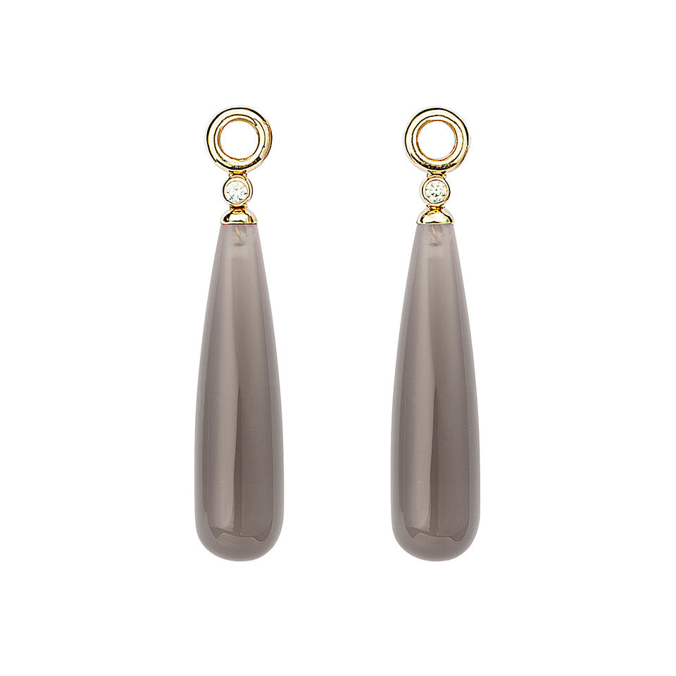 Swedish Grace Earring Attachments Drop Moonstone