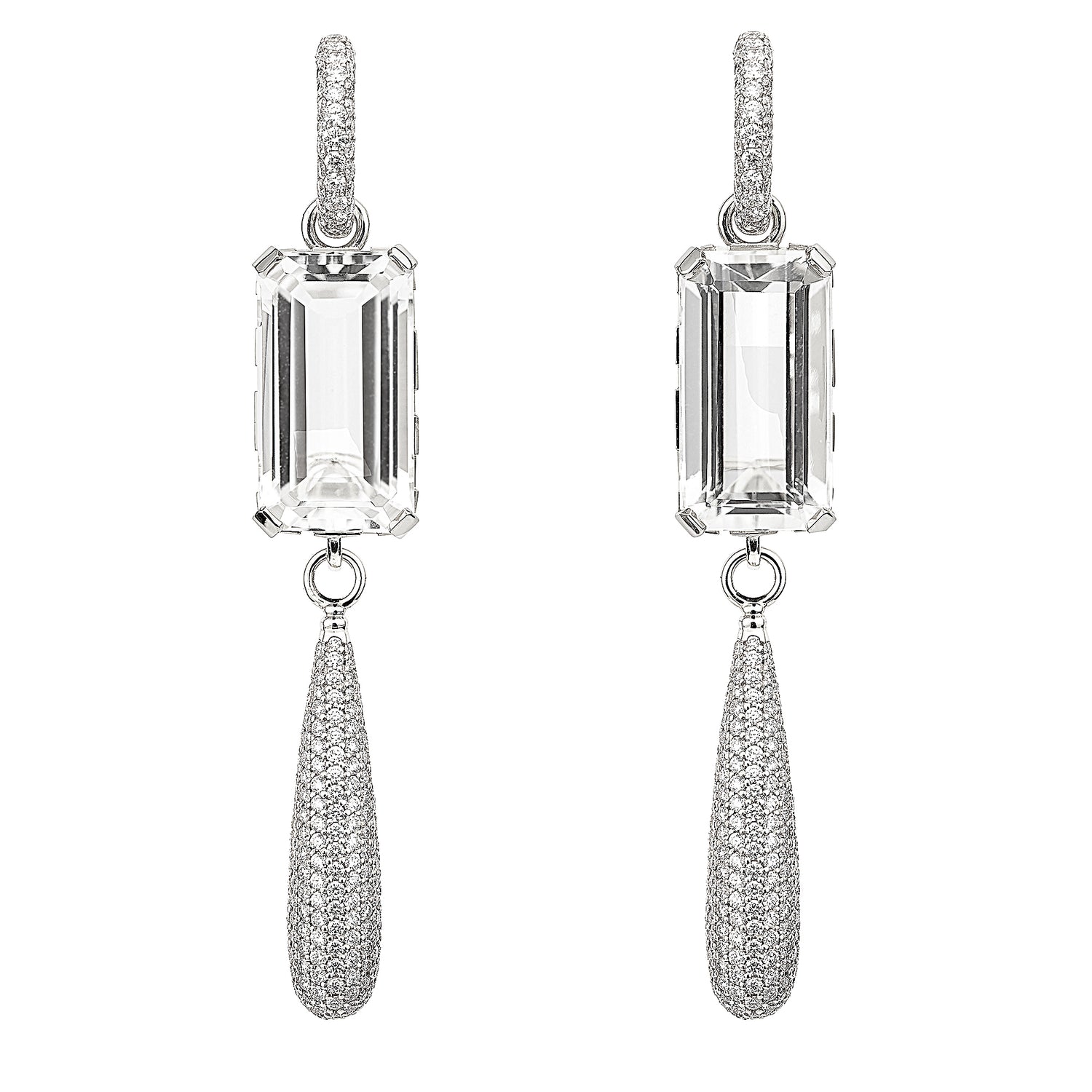 Swedish Grace Earrings Pave