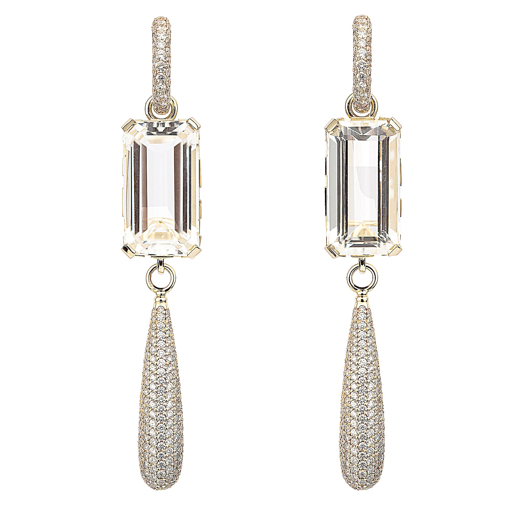 Swedish Grace Earrings Pave