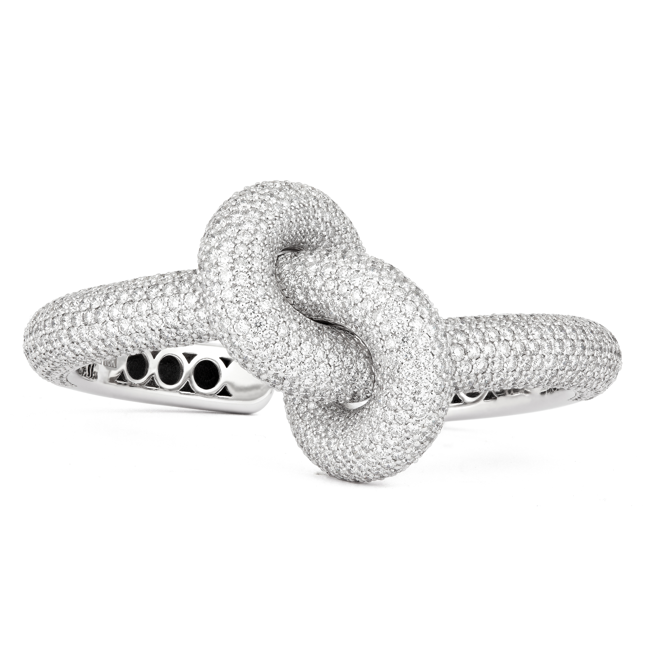 Legacy Knot Cuff Pavé
