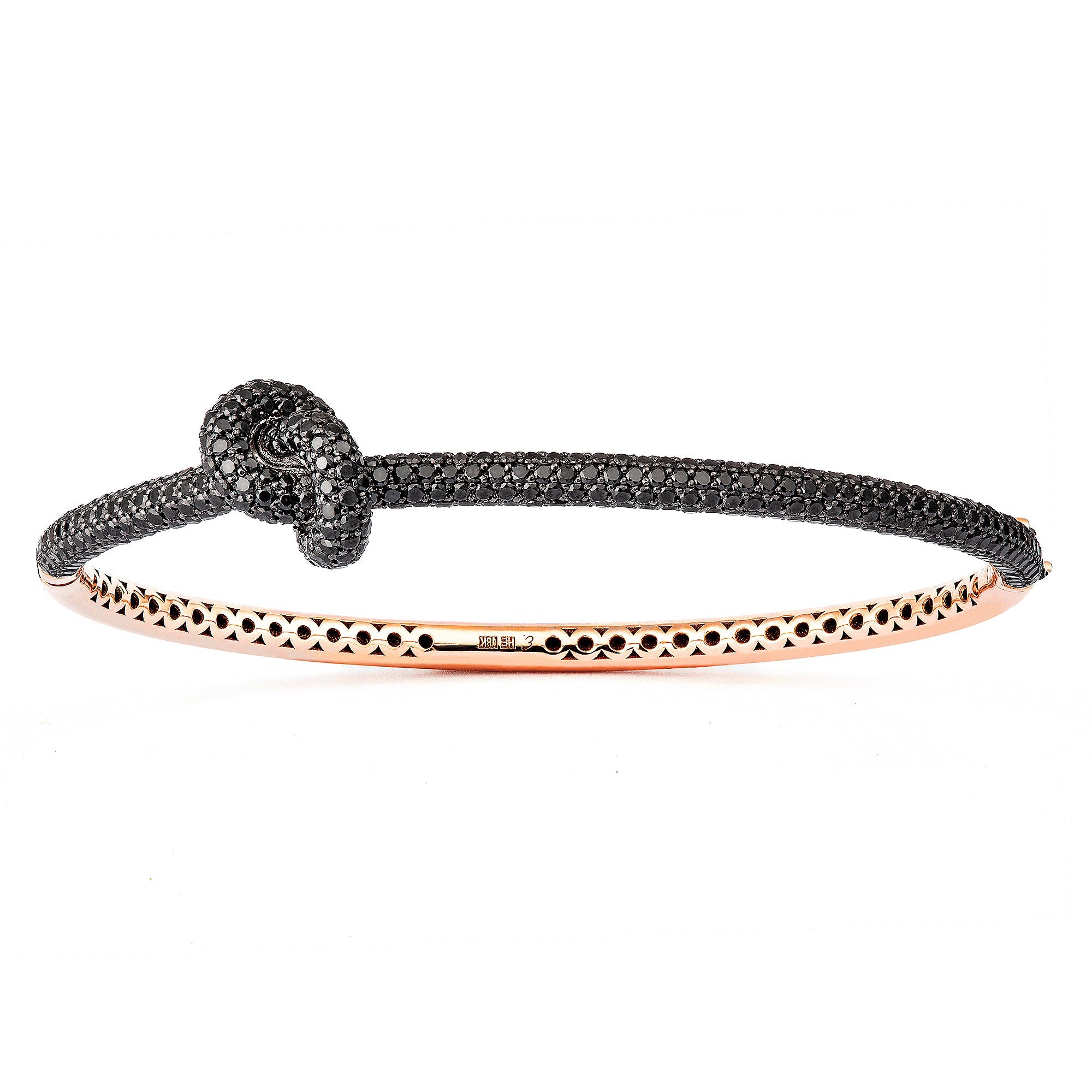 Legacy Knot Bangle Full Pavé