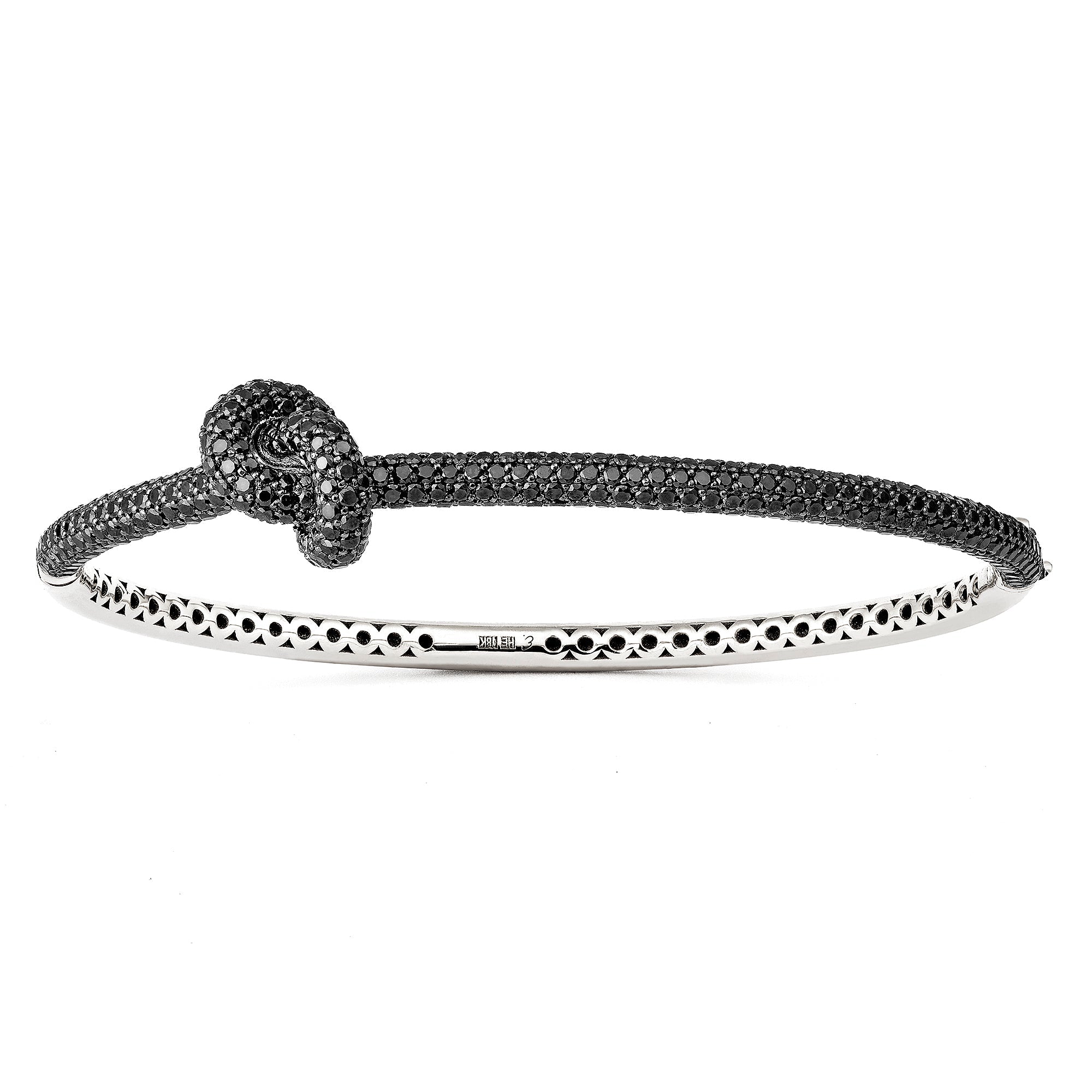 Legacy Knot Bangle Full Pavé
