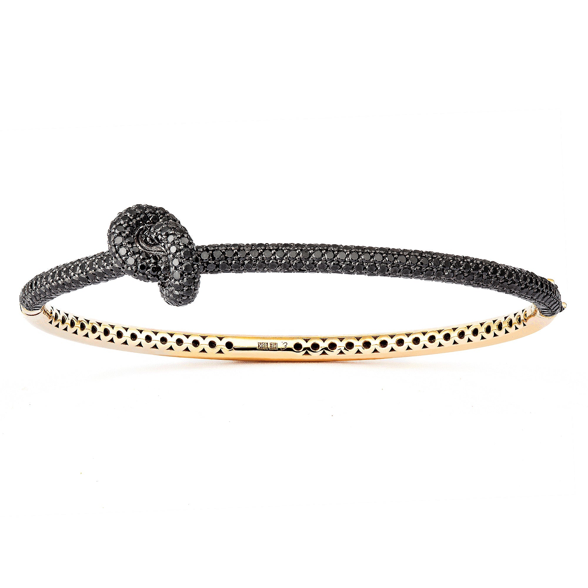 Legacy Knot Bangle Full Pavé