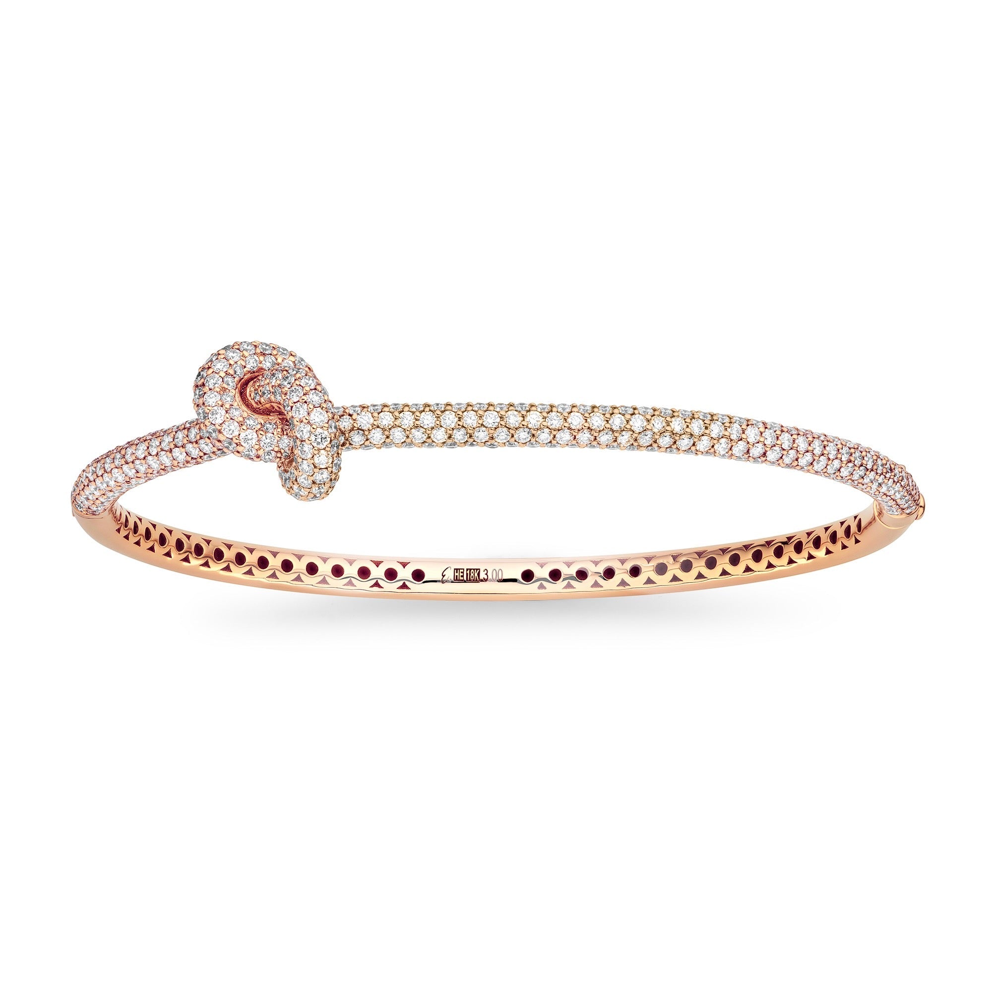 Legacy Knot Bangle Full Pavé