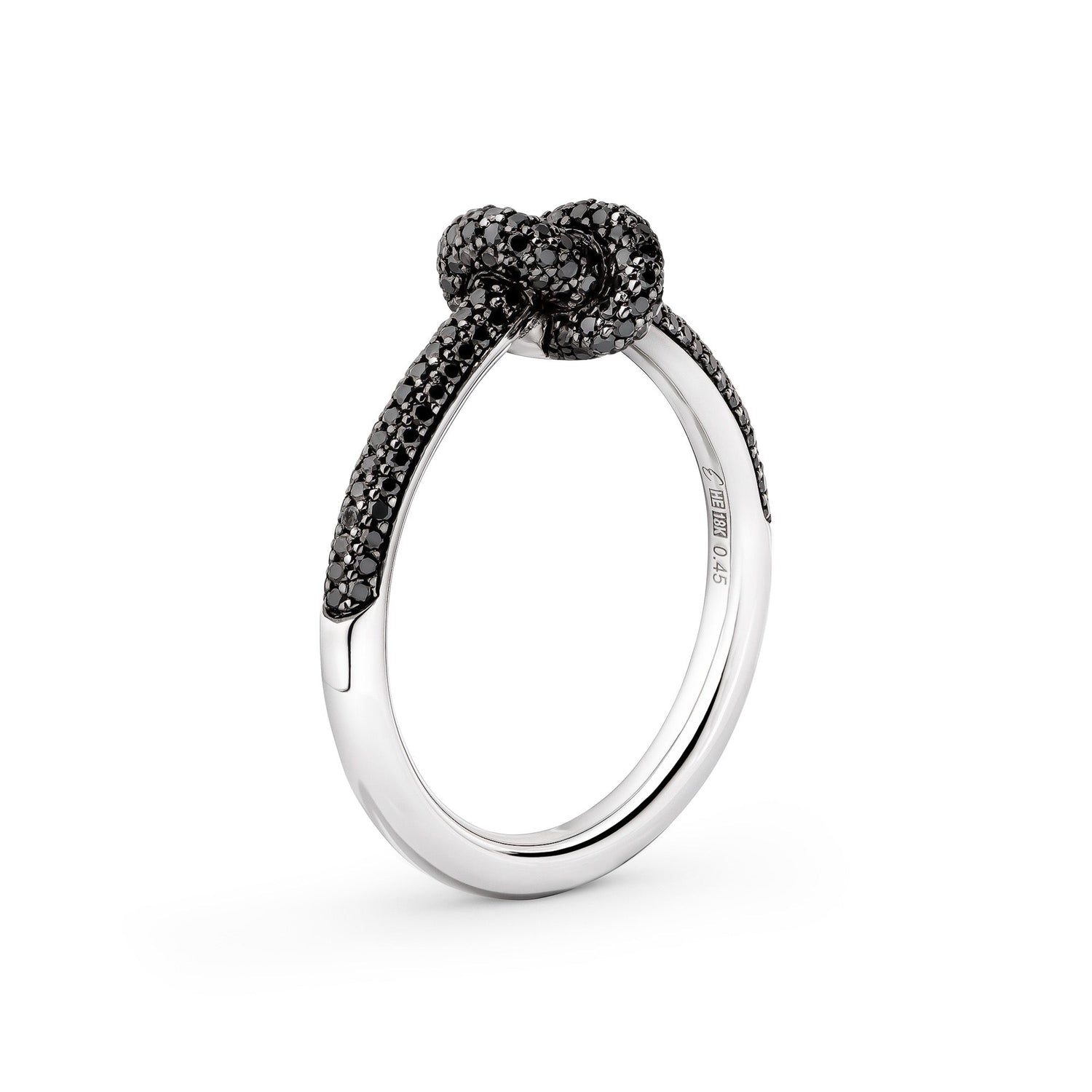 Legacy Knot Ring Mini Pavé