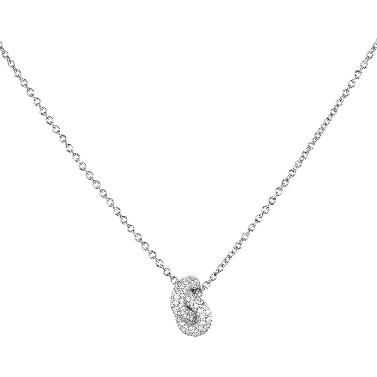 Legacy Knot Pendant Small Pavé