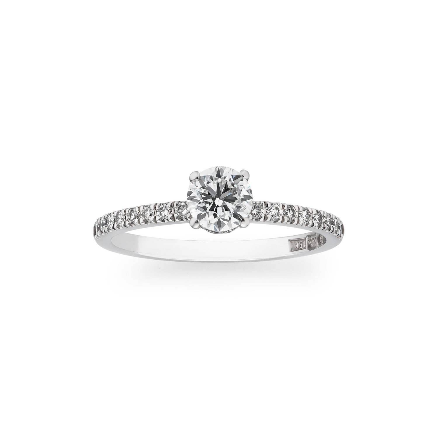 The Ring Engagement Ring Pavé