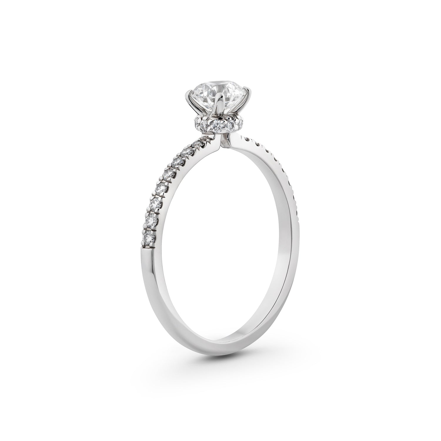 The Ring Engagement Ring Pavé