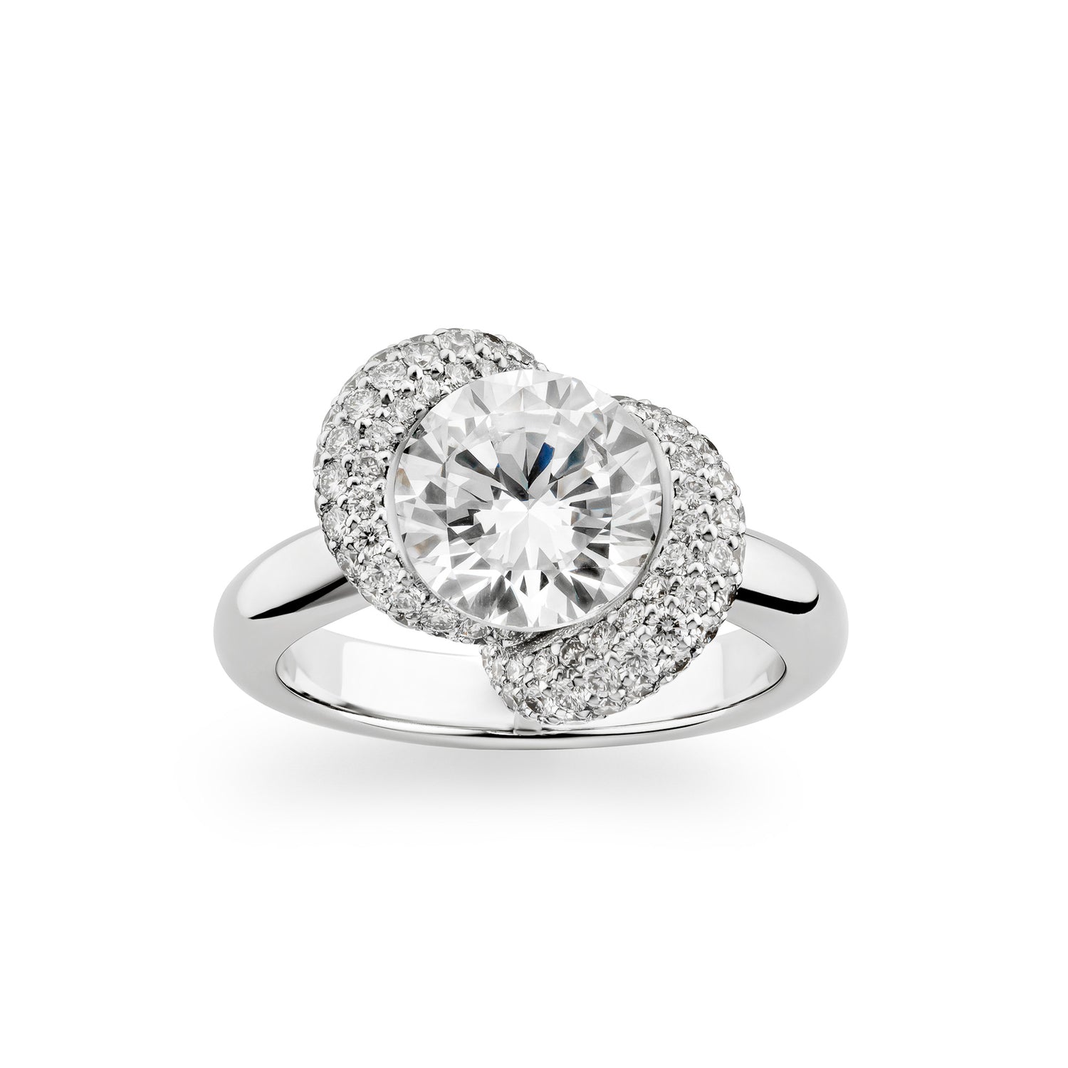 Tie The Knot Engagement Ring