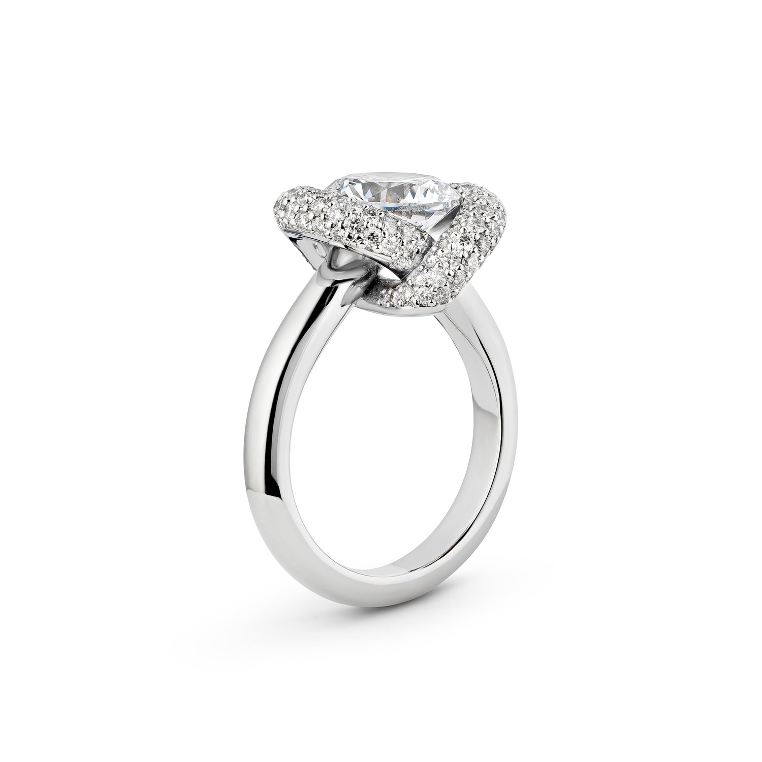 Tie The Knot Engagement Ring