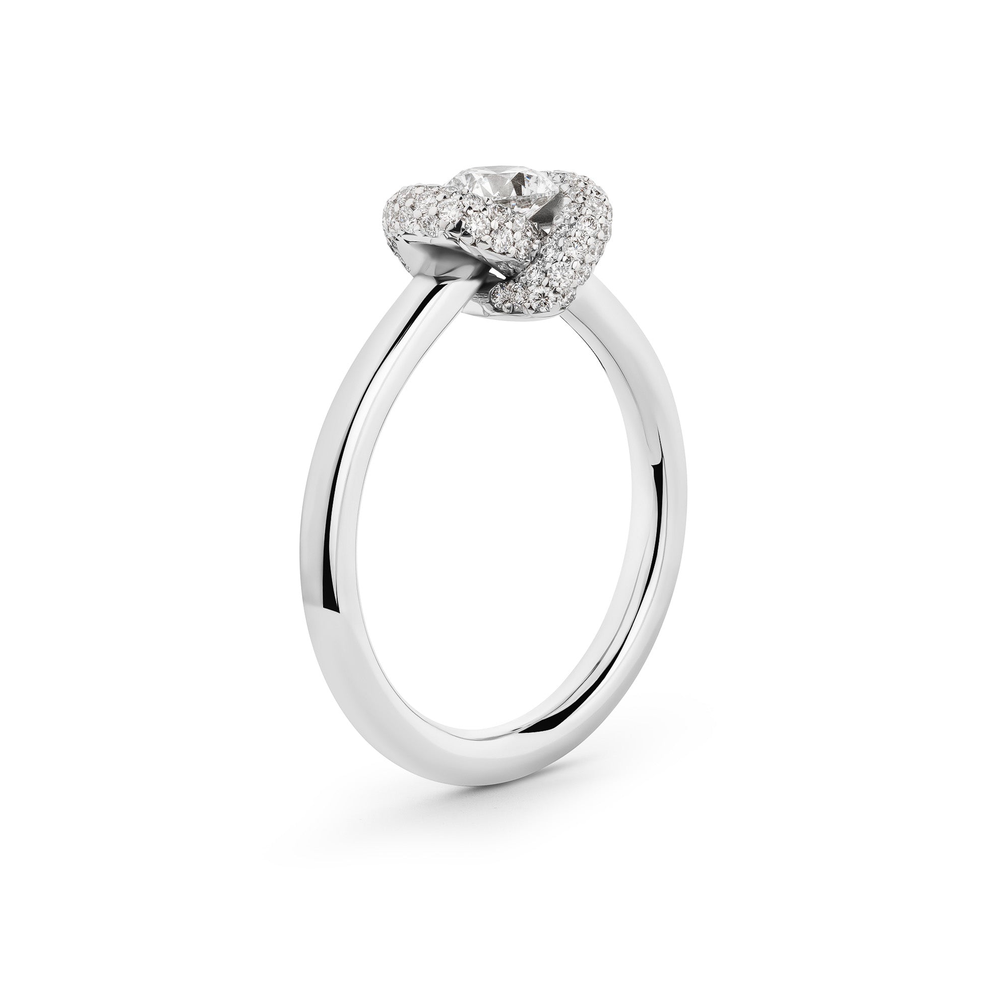 Tie The Knot Engagement Ring